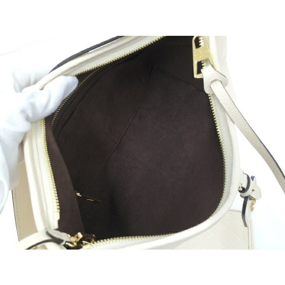 Louis Vuitton Carryall Zip NM PM Monogram Emplant Shoulder Bag - Picture 9 of 9